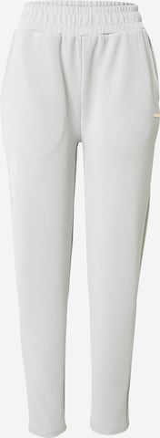 Tapered Pantaloni sport 'Jillnana' de la Athlecia pe alb: față