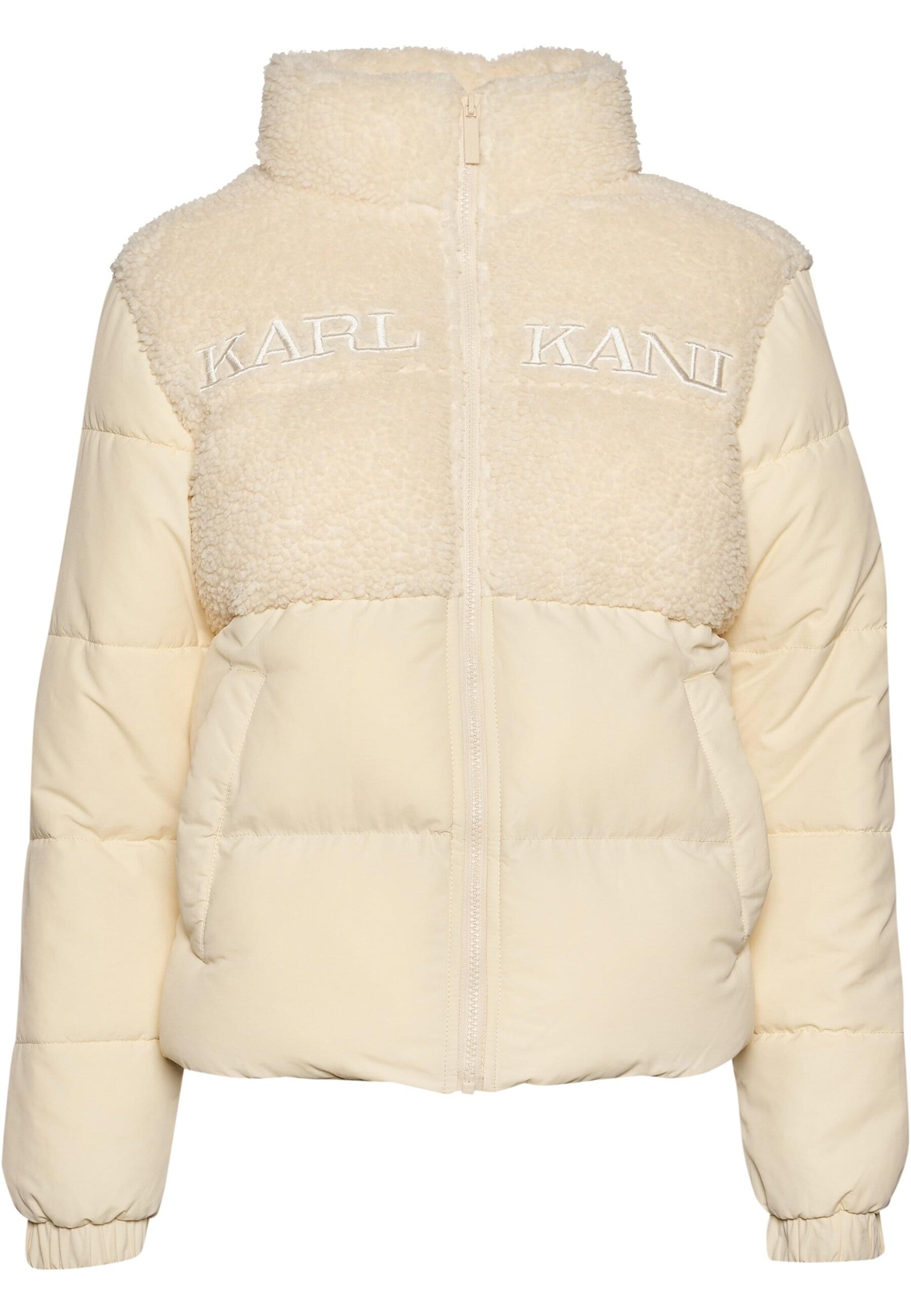 Karl Kani Winter Jacket in Sand / White, Item view
