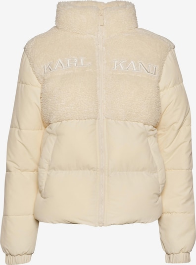 Karl Kani Zimní bunda - písková / bílá, Produkt