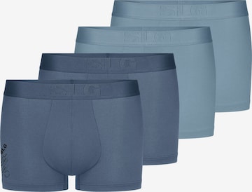 SLOGGI Boxer shorts 'SLG Base Soft' in Blue: front