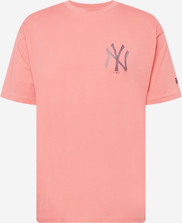 NEW ERA Shirt in Oranje: voorkant