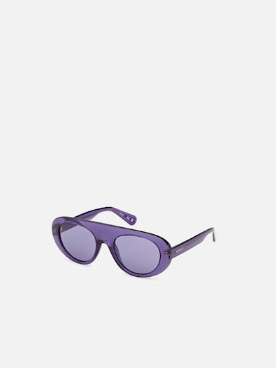 MAX&Co. Lunettes de soleil 'Max &co MO0148 Shiny light blue 52/20/140 Women Sunglasses' en 52 en bleu violet, Vue avec produit