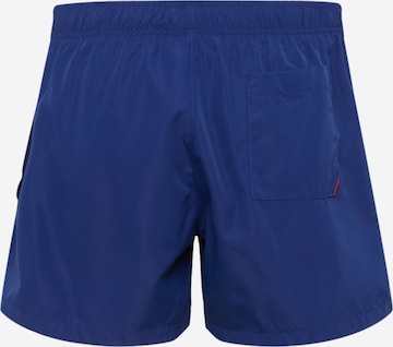 HUGO Red Zwemshorts 'ABAS' in Blauw