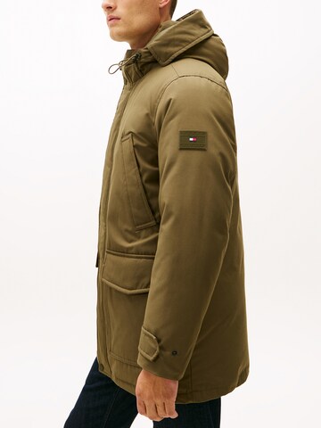 TOMMY HILFIGER Prechodná bunda 'ROCKIE' - Zelená