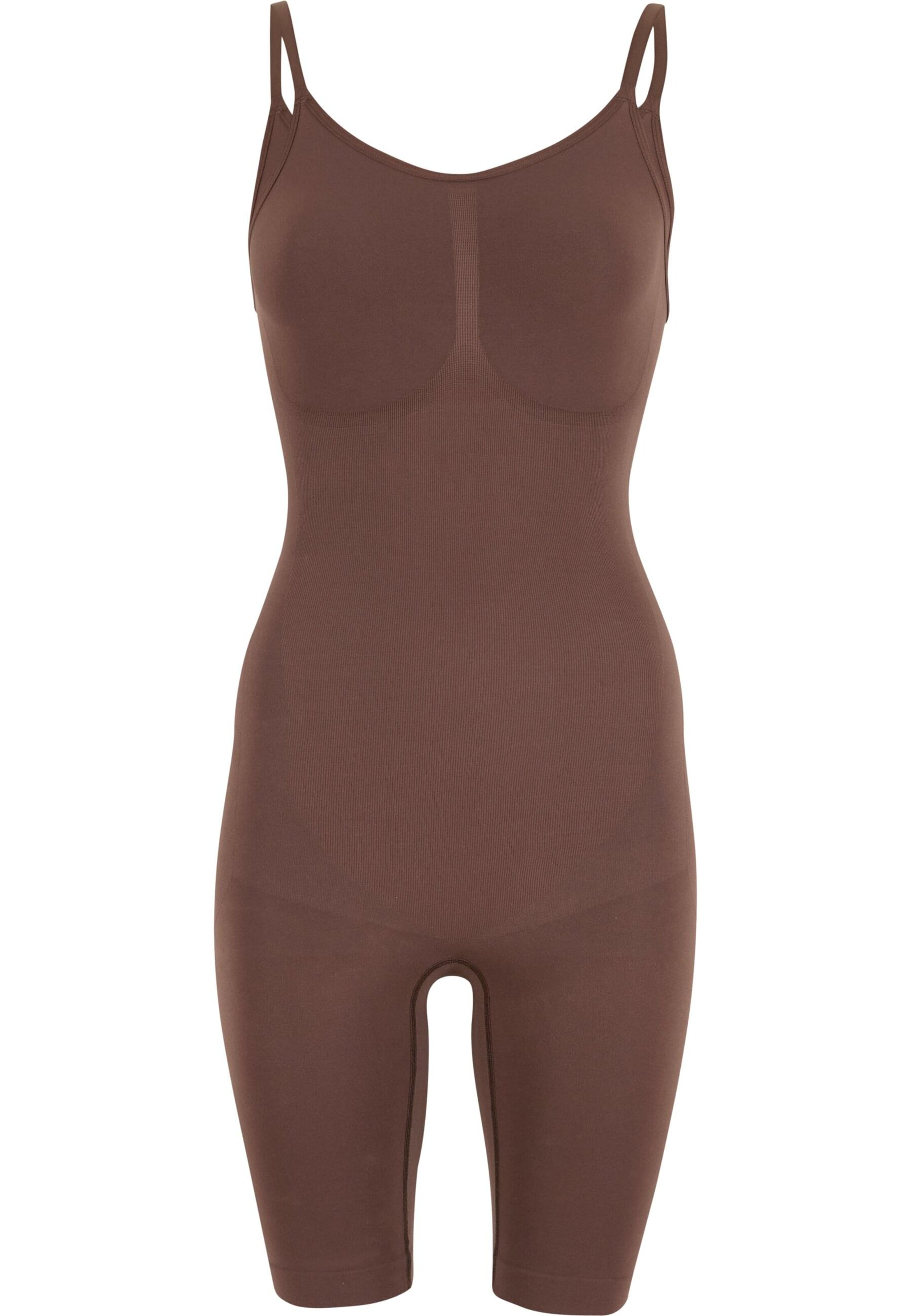 Lykkeland Atelier Bodysuit in Brown: front
