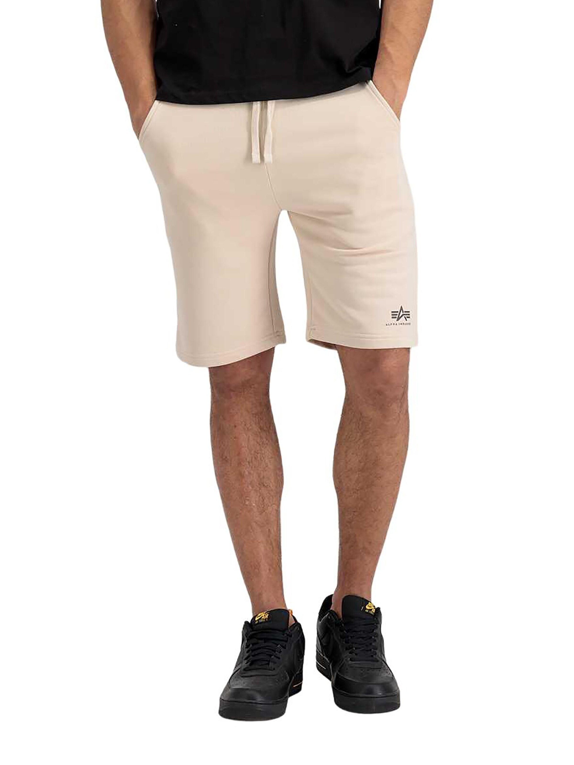 ALPHA INDUSTRIES Regular Pants 'SL' in White