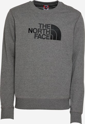 THE NORTH FACE Mikina 'Drew Peak Crew Light' – šedá: přední strana