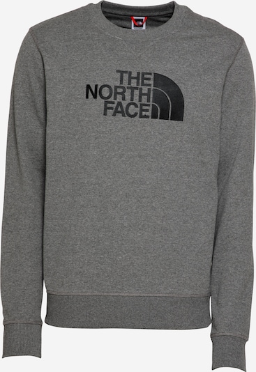 THE NORTH FACE Mikina 'Drew Peak Crew Light' - sivá melírovaná / čierna, Produkt