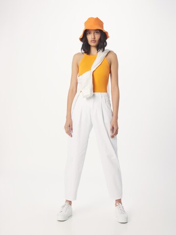 Gang Tapered Pleat-Front Pants 'SILVIA' in White