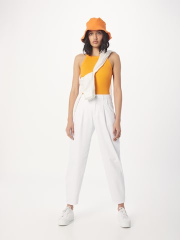 Gang Tapered Pleat-front trousers 'SILVIA' in White