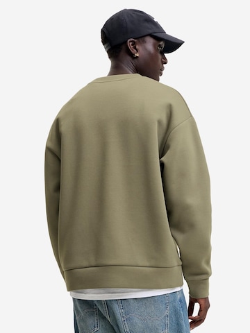 JACK & JONES Sweatshirt 'Barron Sweat'‌‌‌‌ in Grün