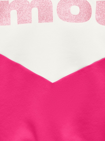 ONLY GIRLS - Sudadera 'KOGRuna-Mena' en blanco