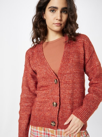 ONLY Knit Cardigan 'CELINA' in Red