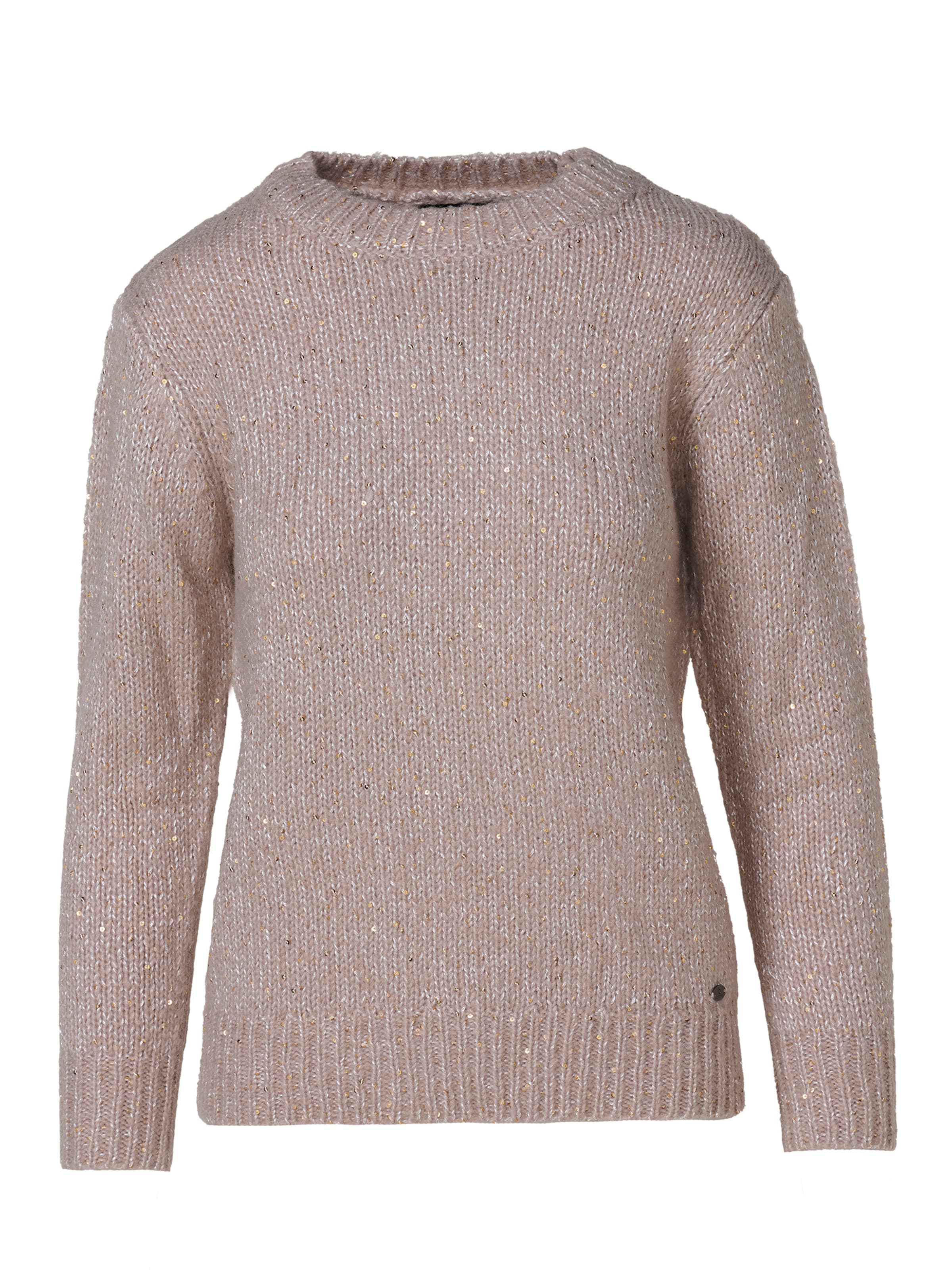 KOROSHI Pull-over en beige foncé, Vue avec produit