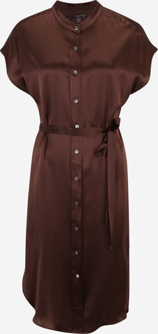 Robe-chemise 'DOLMAN' Banana Republic Petite en marron : devant