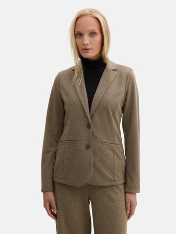 TOM TAILOR Blazer in Braun: Vorderseite