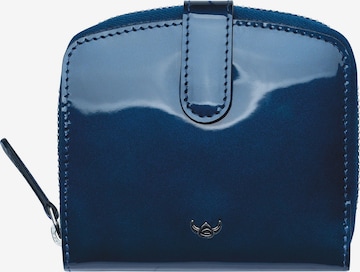 GOLDEN HEAD Portemonnaie 'Carrara' in Blau: Vorderseite