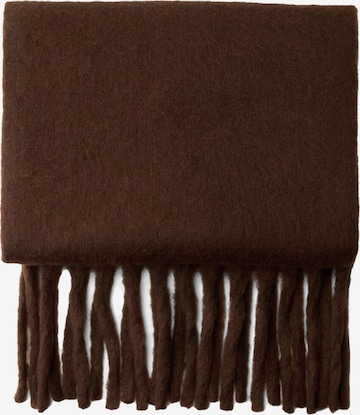 Bershka Šála – hnědá: přední strana