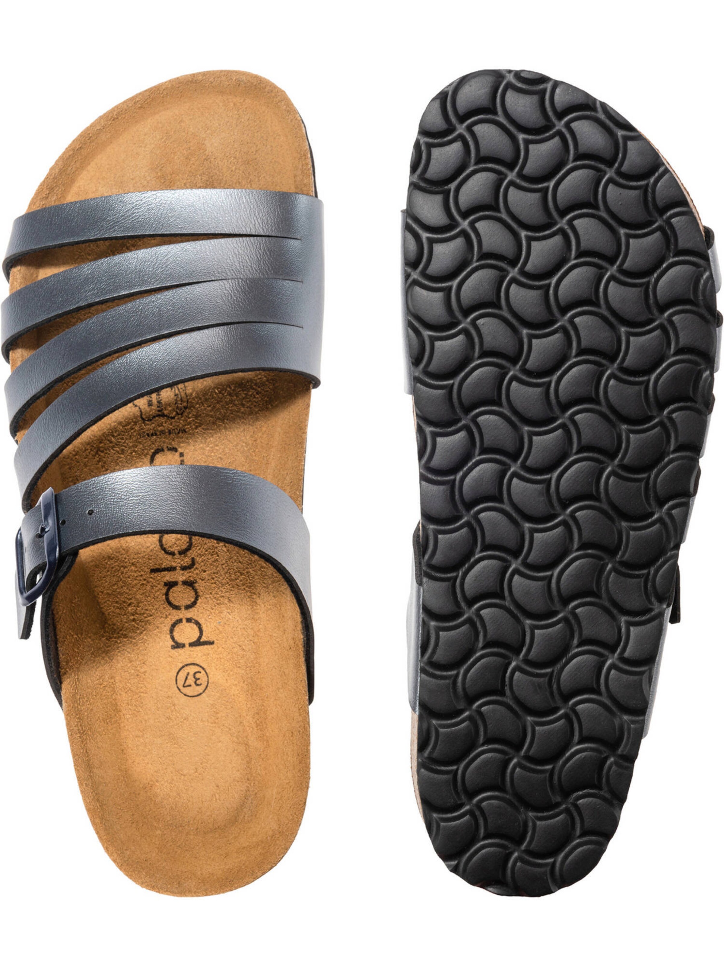 Palado Pantolette 'Roma' in Grau