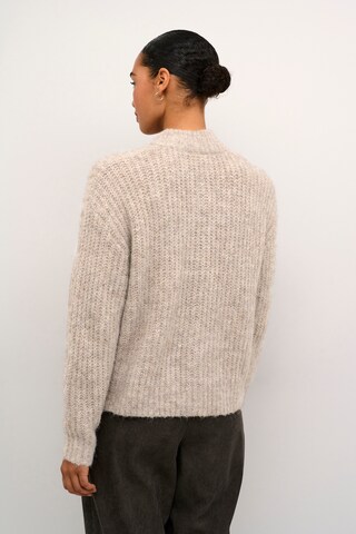 Cardigan 'Ane' Kaffe en beige