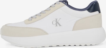 Calvin KleinNiske tenisice 'Athleisure Runner' - bijela boja: prednji dio