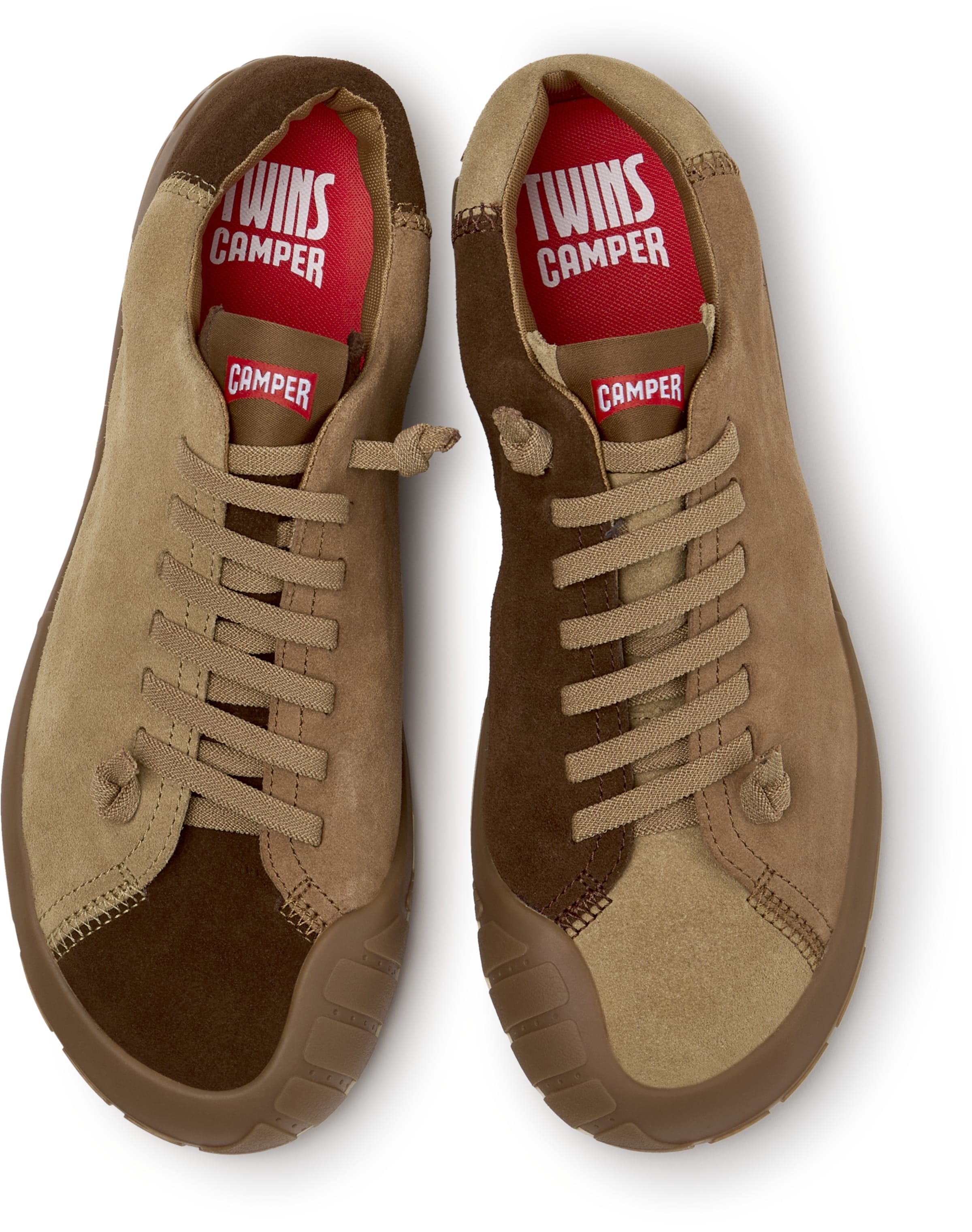 Sneaker bassa ' Peu Path+ Twins ' di CAMPER in marrone