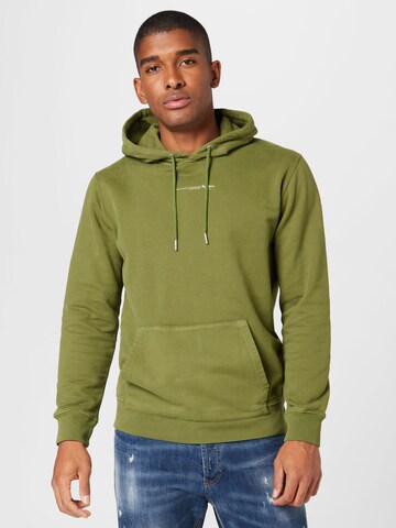 Pepe Jeans Sweatshirt 'DAVID' i grön: framsida