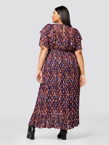 Robe Guido Maria Kretschmer Curvy en mélange de couleurs : derrière