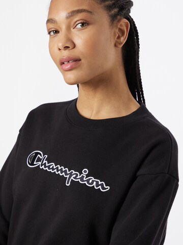 Champion Authentic Athletic Apparel Sweatshirt in Black