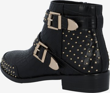 Bottines 'Belene' Bianco en noir