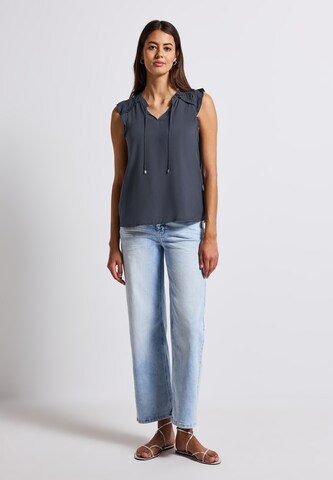 STREET ONE Blouse in Blue: front