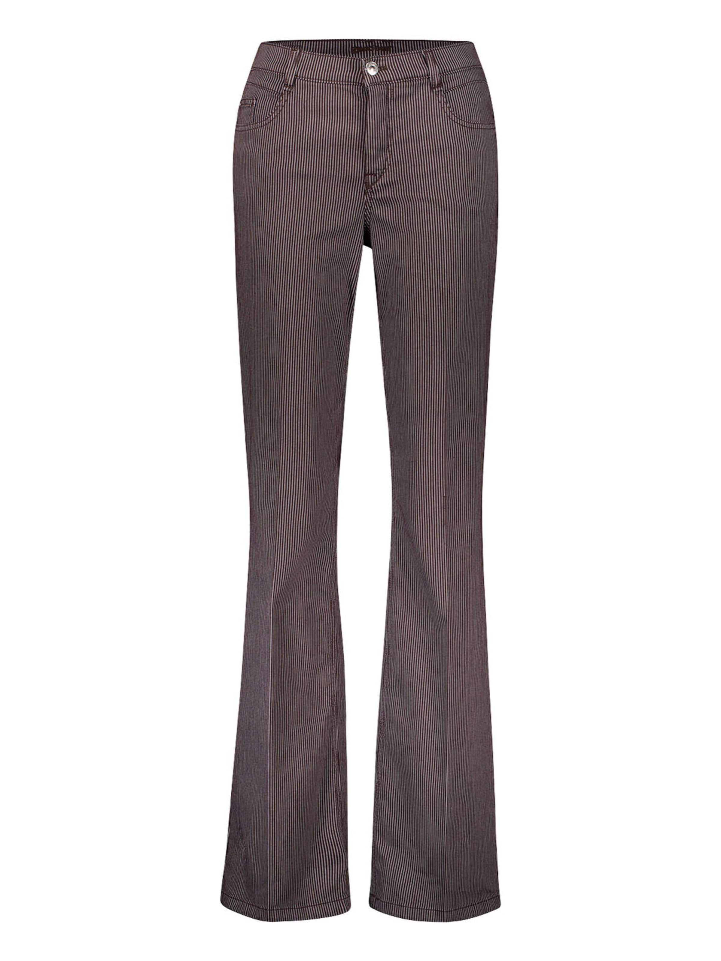 Pantalon 'ZURI126' Gardeur en marron : devant