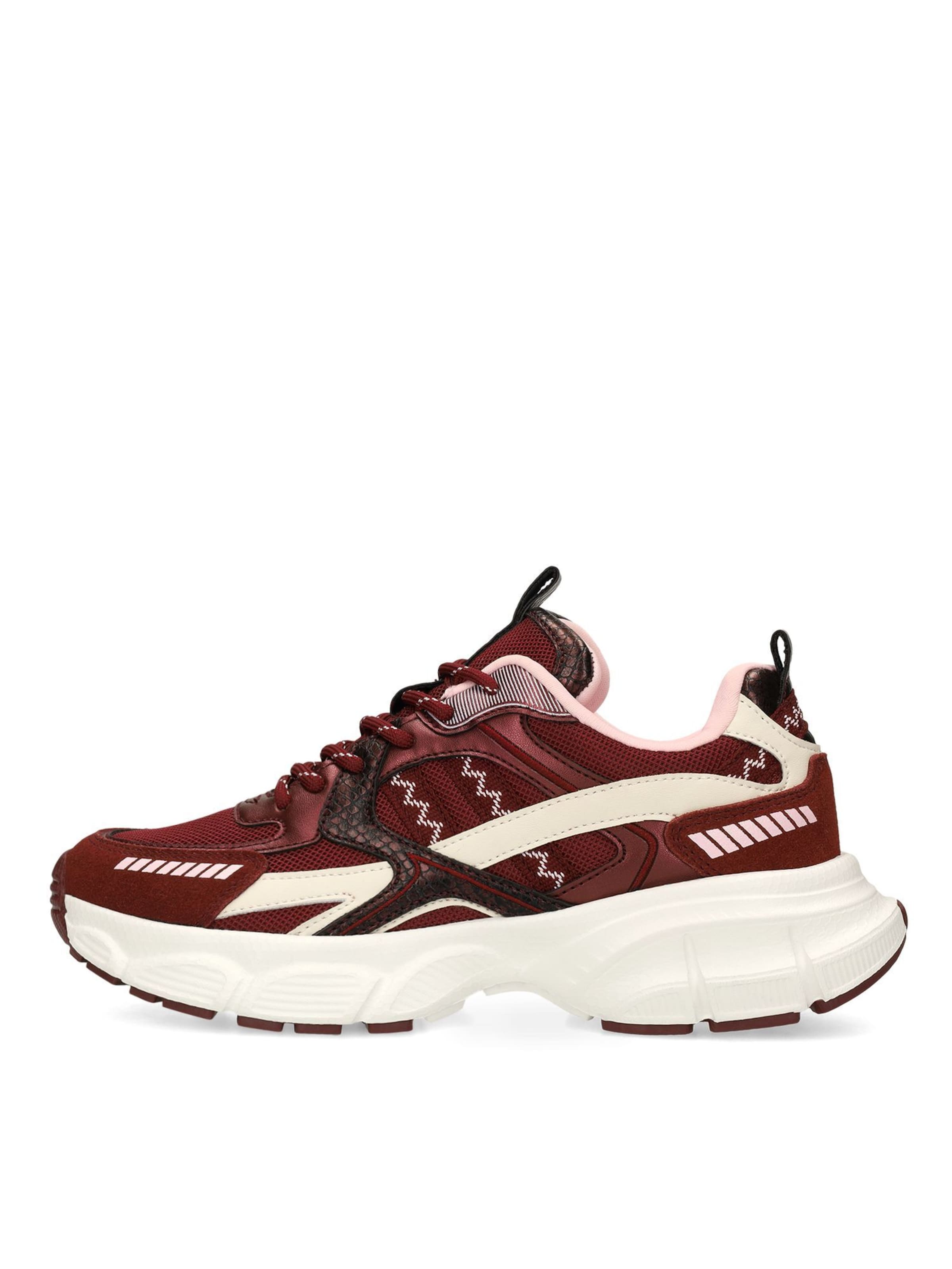 Baskets basses MANFIELD en rouge