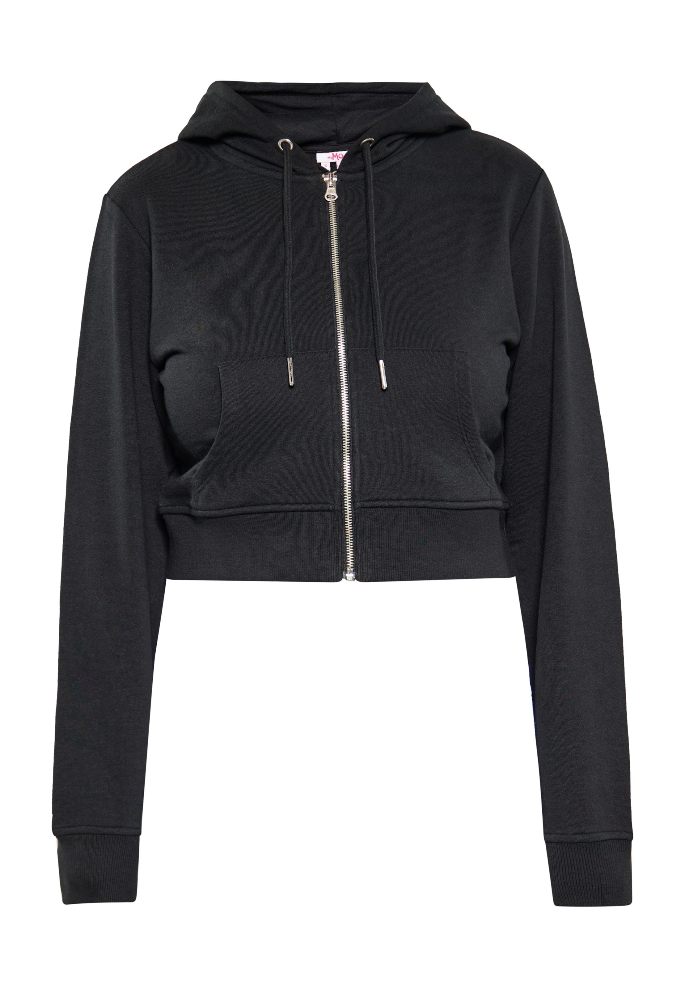 MYMO Jopa na zadrgo | črna barva: sprednja stran