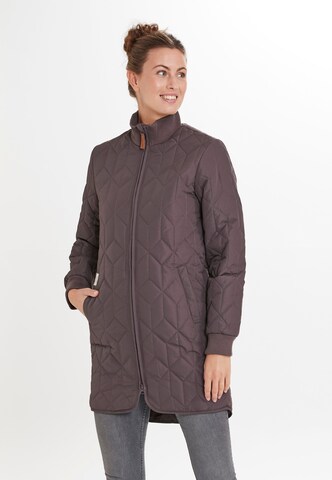 Weather Report Outdoor Coat 'Nokka' in Green: front