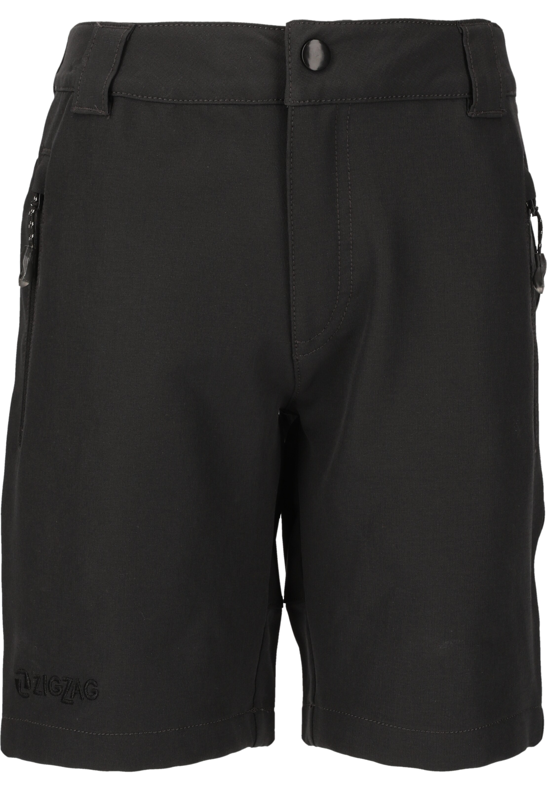 ZigZag Regular Shorts 'Scorpio' in Grau: Vorderseite