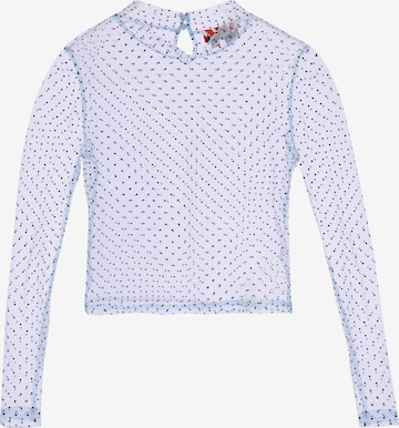 myMo ROCKS - Blusa 'Rocks' en azul: frente