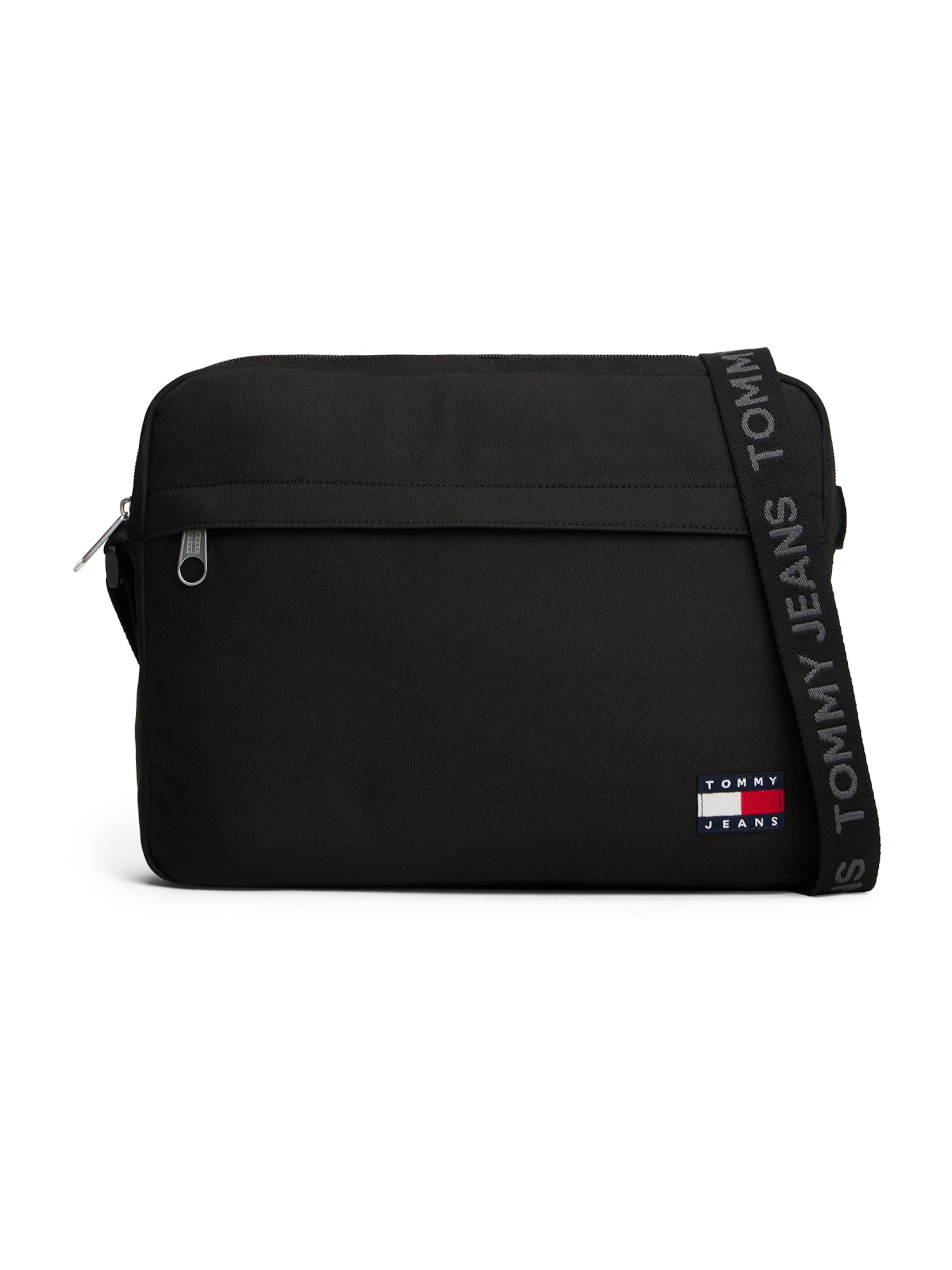Tommy Jeans Laptoptaske i sort: forside