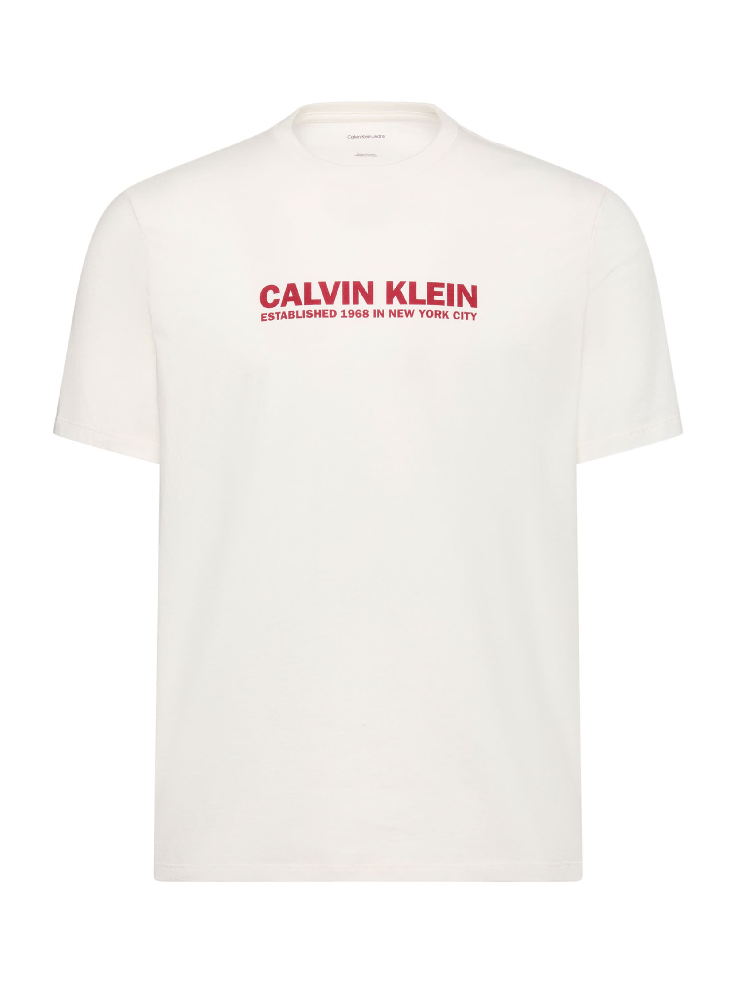 Calvin Klein Μπλουζάκι '30s' σε λευκό: μπροστά