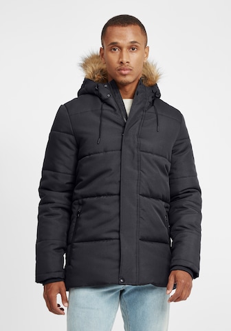 Giacca invernale 'Tenus' di BLEND in nero: frontale