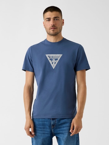 GUESS Shirt in Blue: front