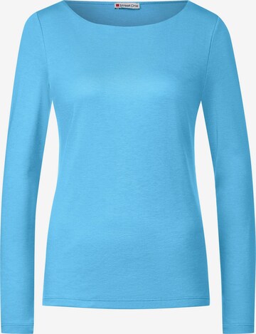 STREET ONE Shirt 'New Lanea' in Blue: front