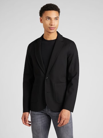 Coupe regular Veste de costume Michael Kors en noir : devant