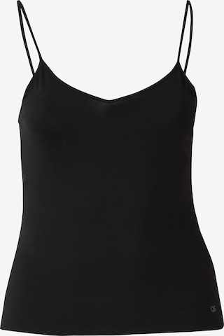 QS Top in Zwart: voorkant