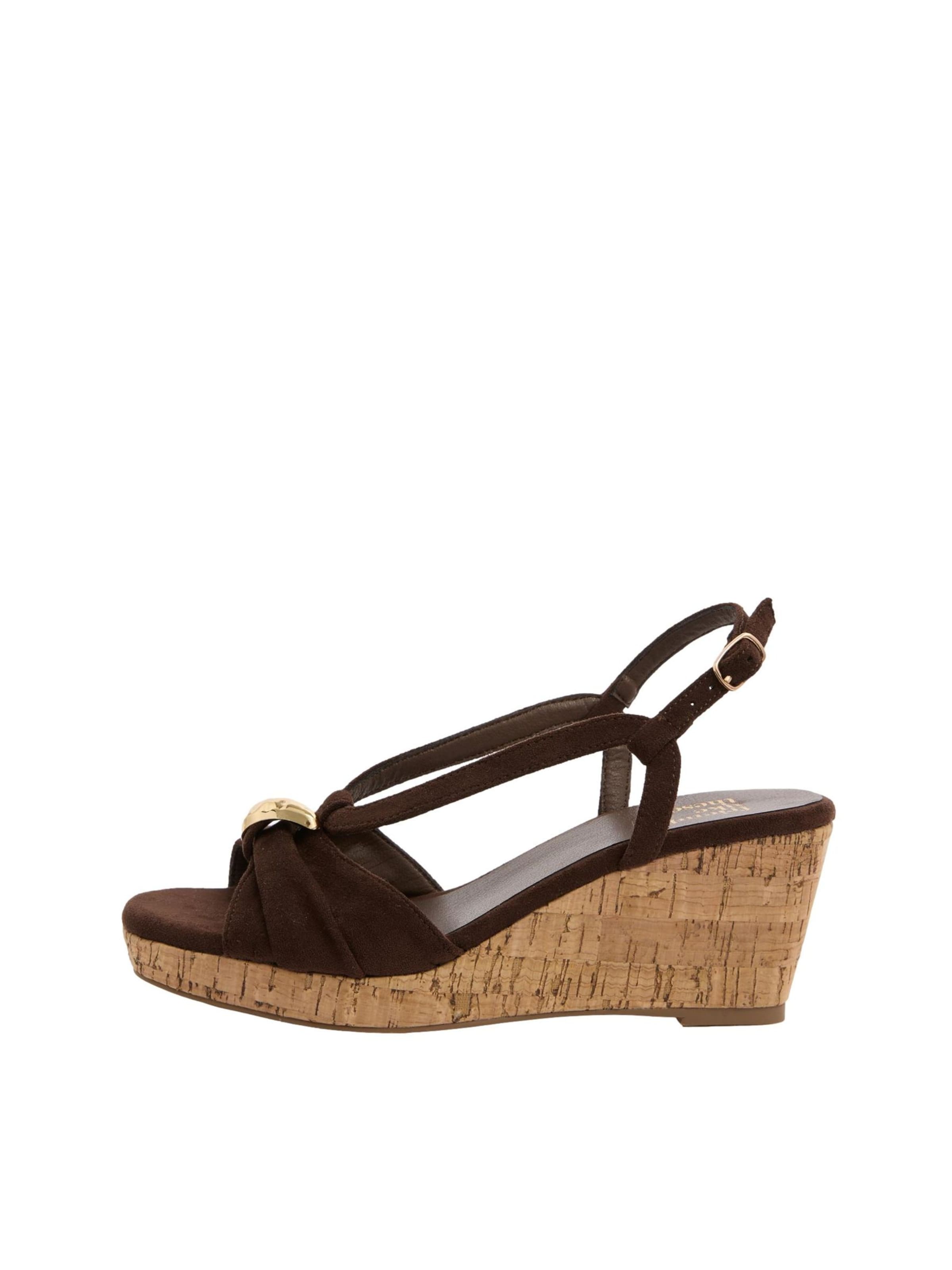 Friends Like These Sandaal in Bruin: voorkant