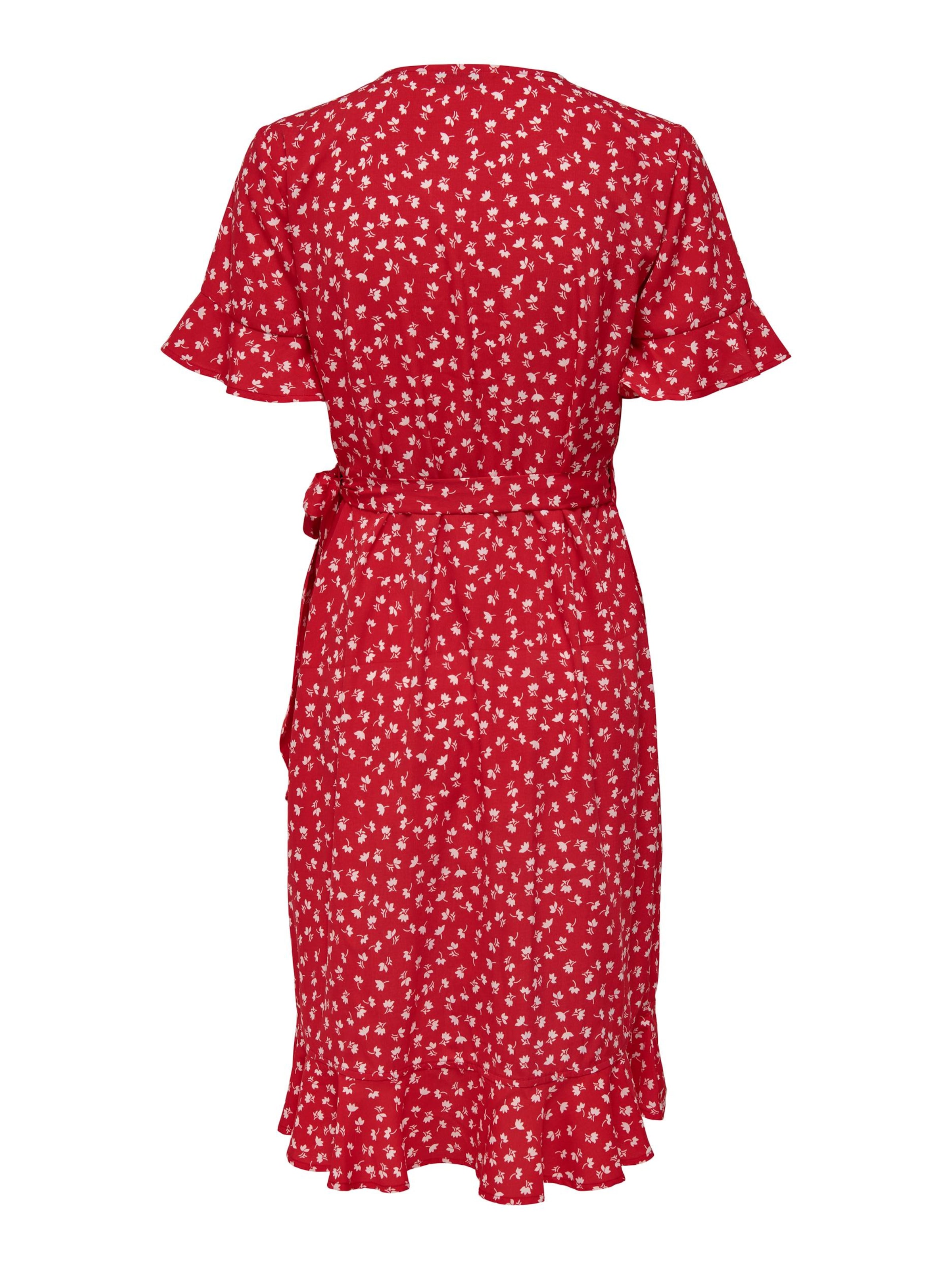ONLY - Vestido 'Olivia' en rojo