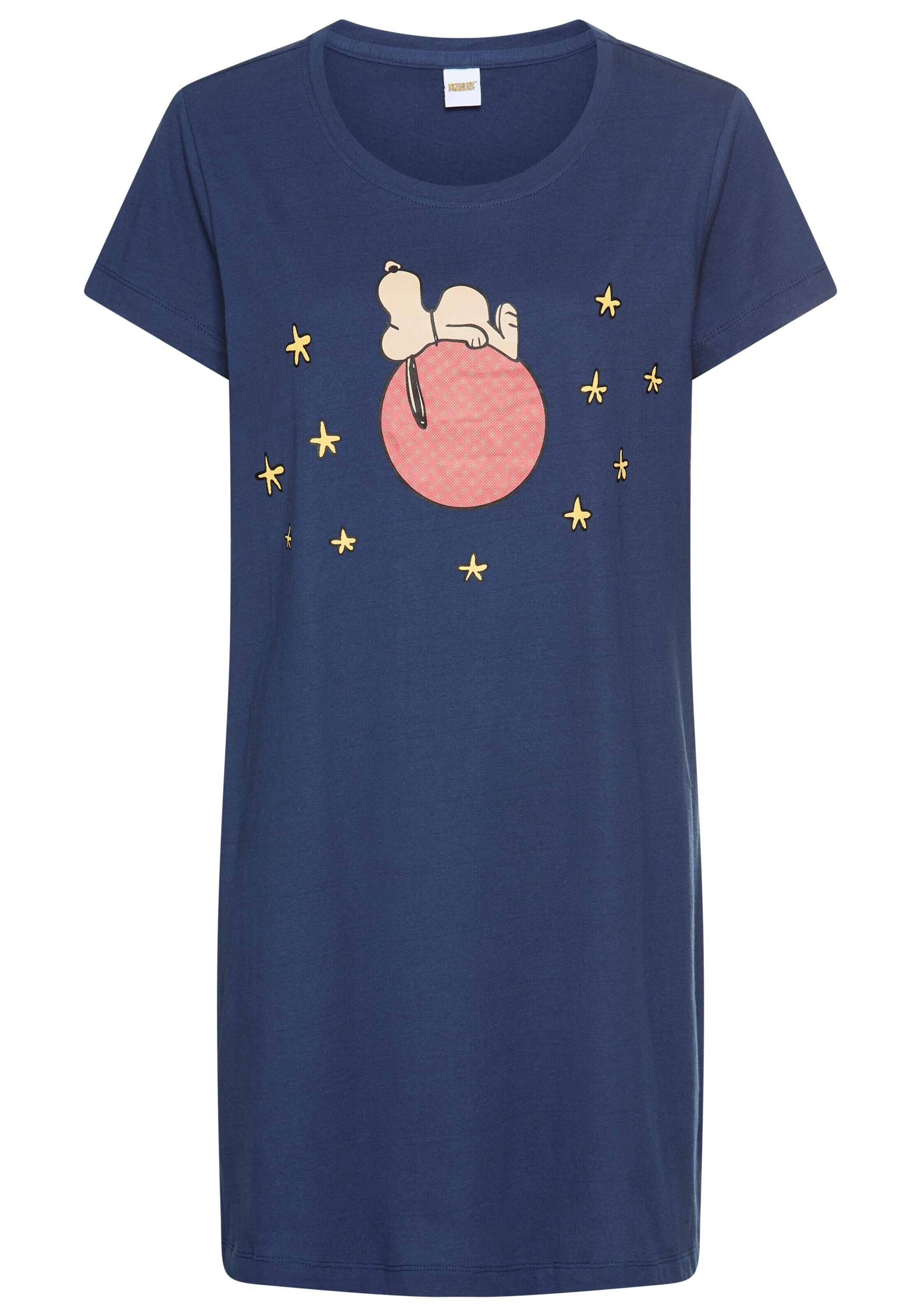 PEANUTS Nightgown in Blue: front