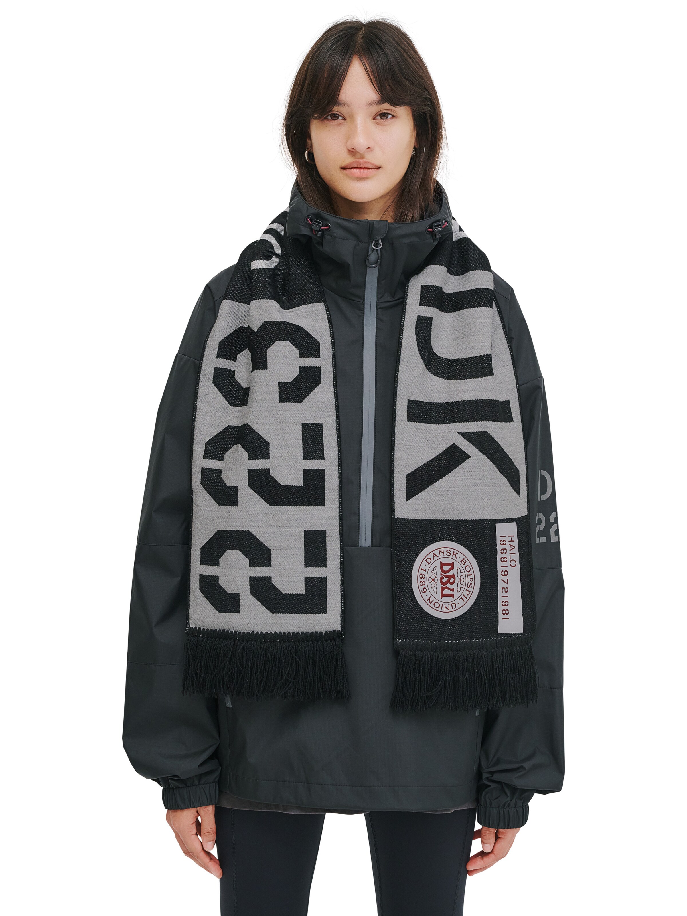 HALO Sportsjaal 'Halo x DBU' in Zwart