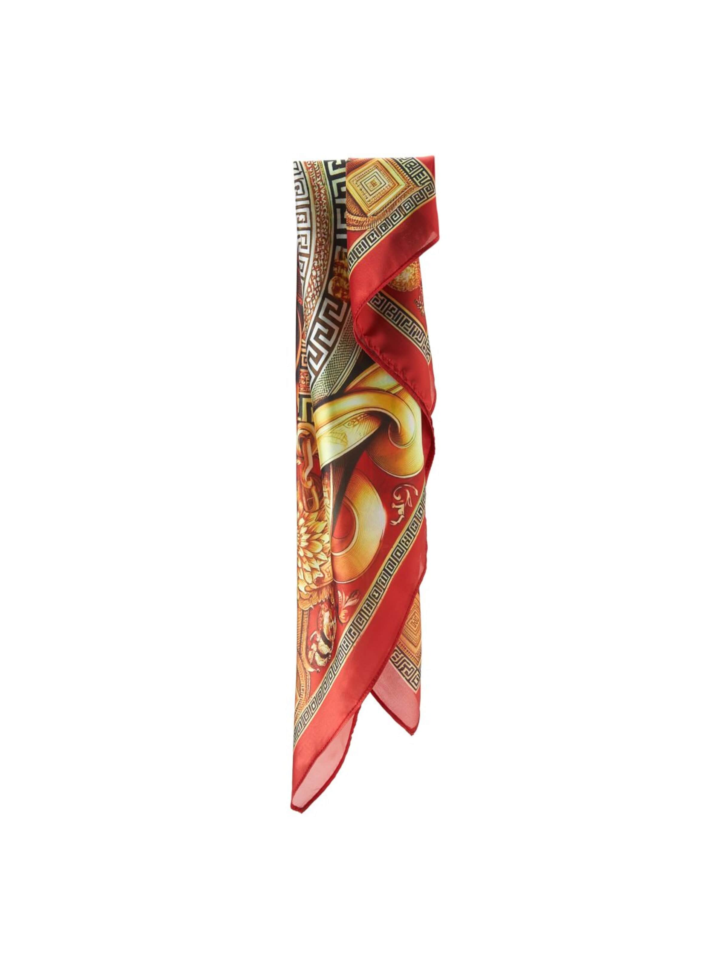 Foulard 'Carré de soie Shield Red' di 19V69 ITALIA in rosso