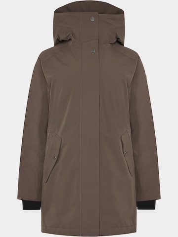 Veste d’hiver 'Alana' Didriksons en marron : devant